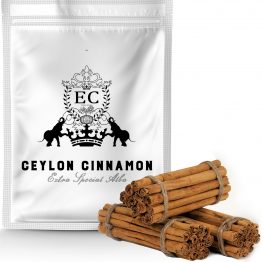 Fresh Ceylon Cinnamon Quills, Great in Coffee, 100% Natural, Make Delicious Cinnamon Tea, 5 inch Length, Prepare Whole, Crushed, or Ground