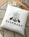 elephant chateau floor pillow