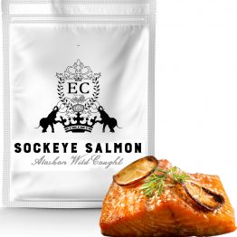 Alaskan Smoked Wild Salmon Fillet (1/2 Pound) | Gourmet Grade Cold Smoked 8oz | Vacuum Sealed Cured Fish | Pristine Ocean Caught | Shelf Stable
